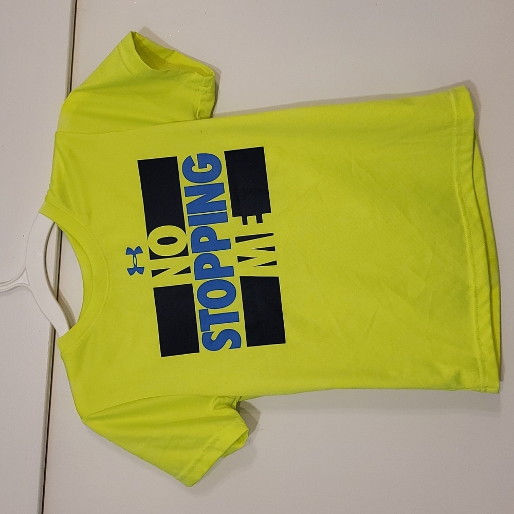 Neon yellow shirt